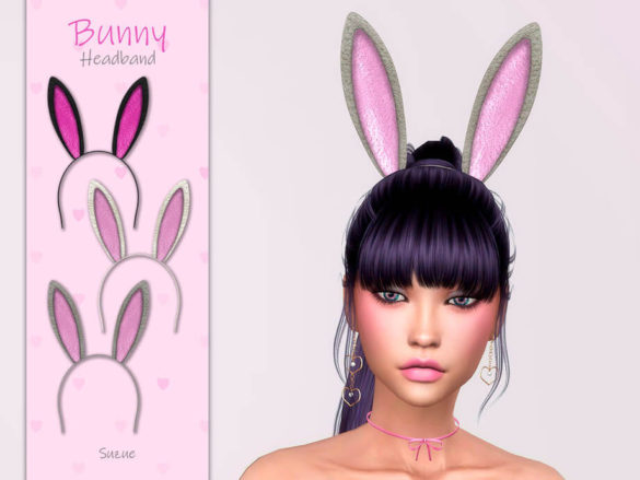 Sims 4 Bunny Headband by Suzue