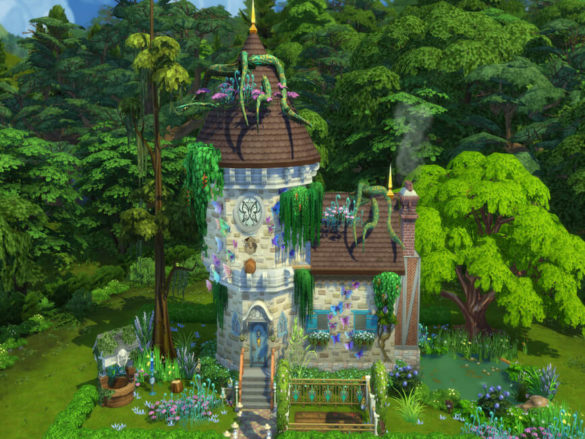 Sims 4 Castle Cottage (Nightshade) by susancho93