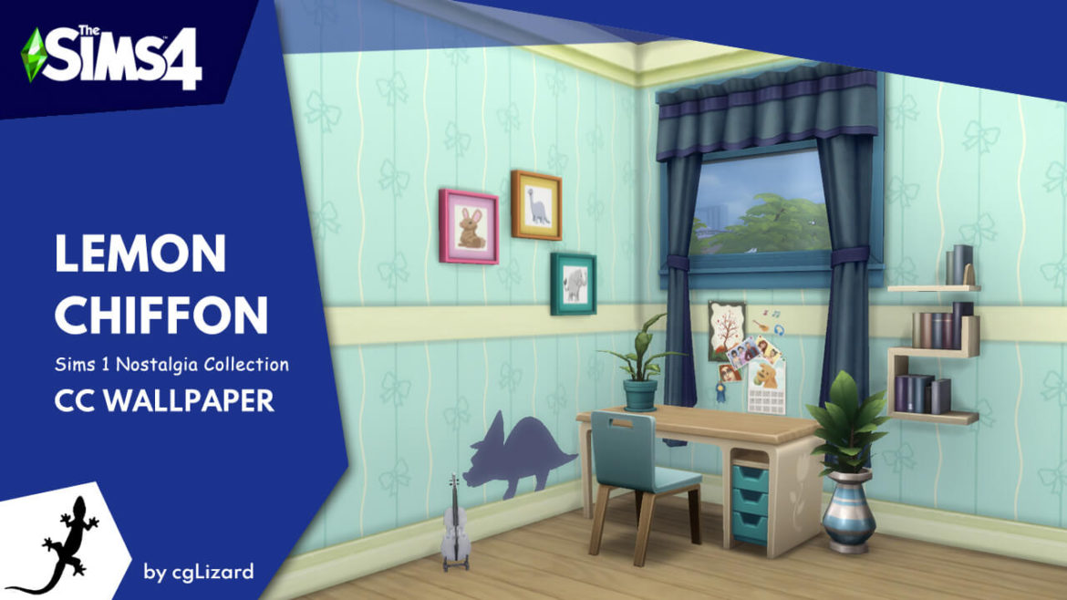 Sims 4 Chiffon – Sims 1 Nostalgia Collection by cgLizard