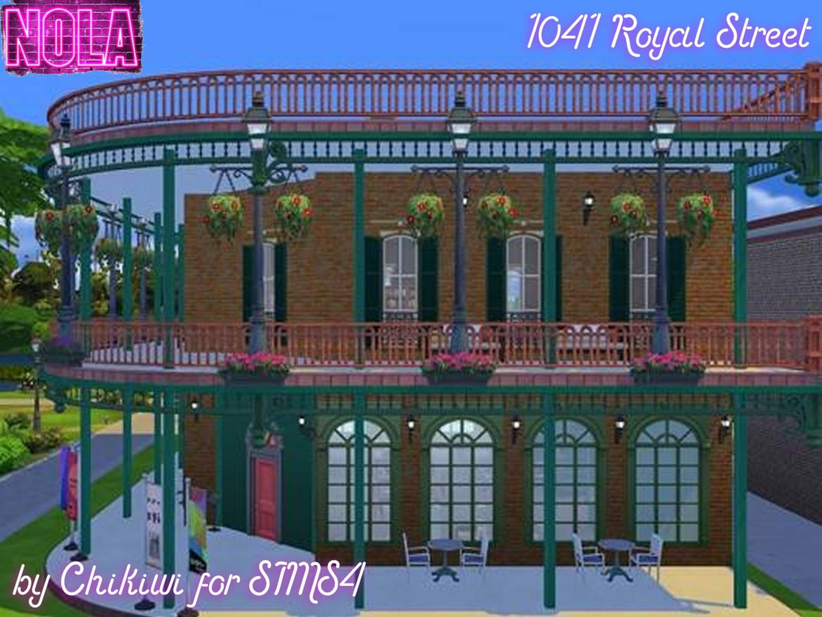 Sims 4 Community Library – 1041 Royal Street
