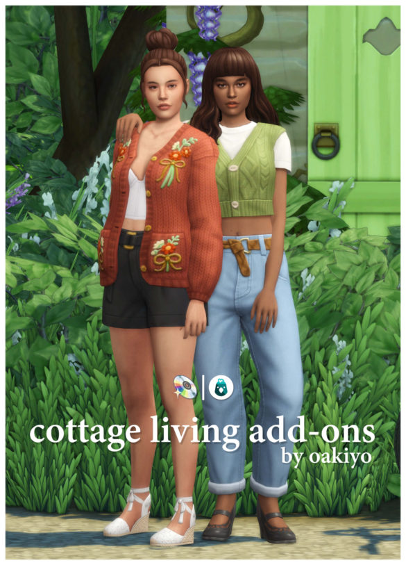 Sims 4 cottage living add ons