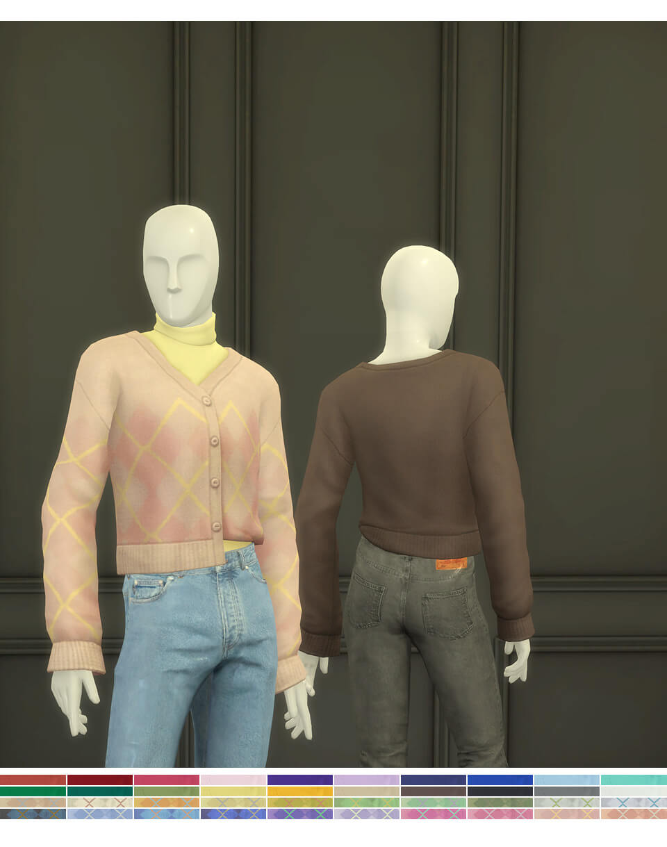 Sims 4 cozy cardigan m 2 type 40 color 2