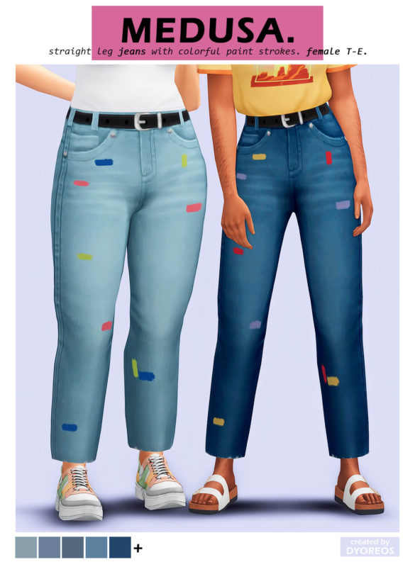 Sims 4 dyoreos medusa jeans
