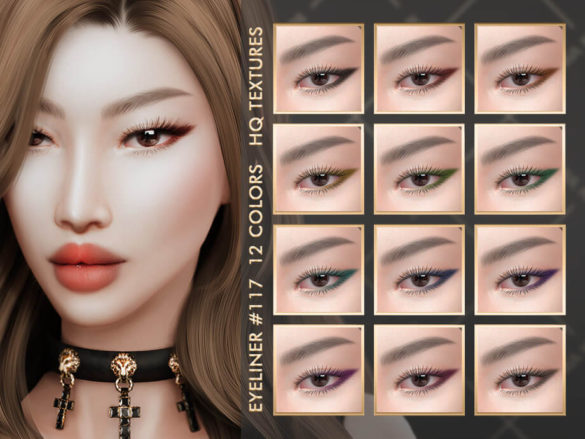 Sims 4 EYELINER #117 by Jul_Haos at TSR