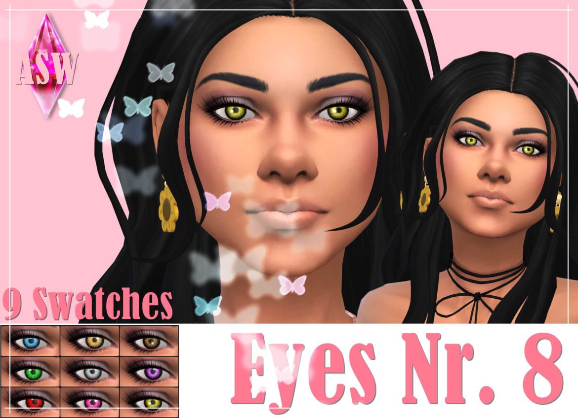Sims 4 Eyes Nr. 8 at Annett’s Sims 4 Welt