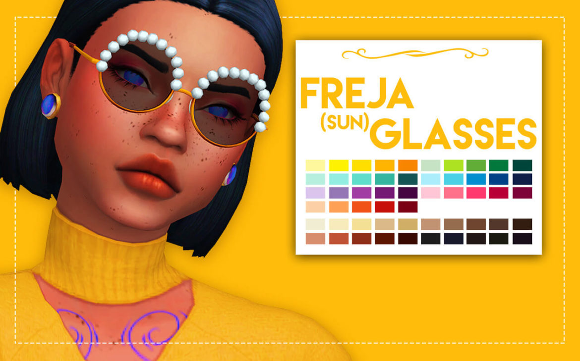 Sims 4 freja glasses sunglasses