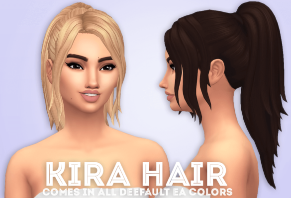 Sims 4 kira hair