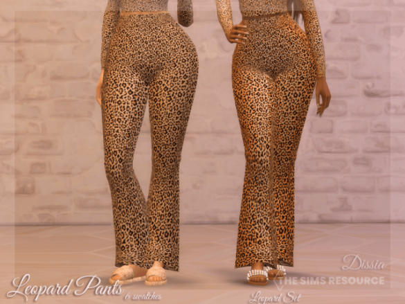 Sims 4 leopard pants