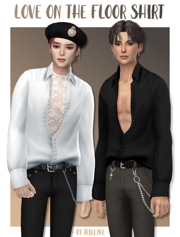 Love On The Floor Shirt + Focus Accessory Lace