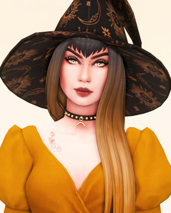 Sims 4 meet lucia gold she is a self assured spellcaster