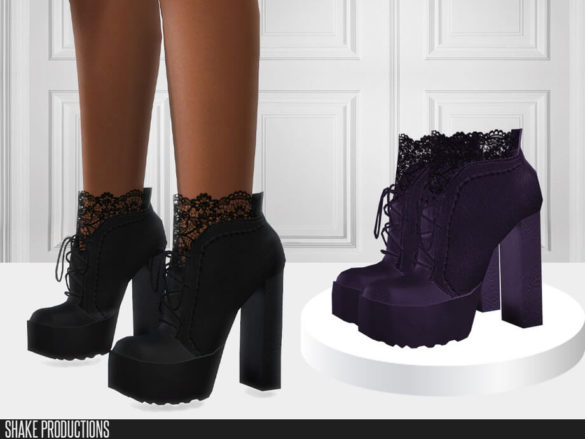 Modern Victorian Gothic Shoes 1 by ShakeProductions