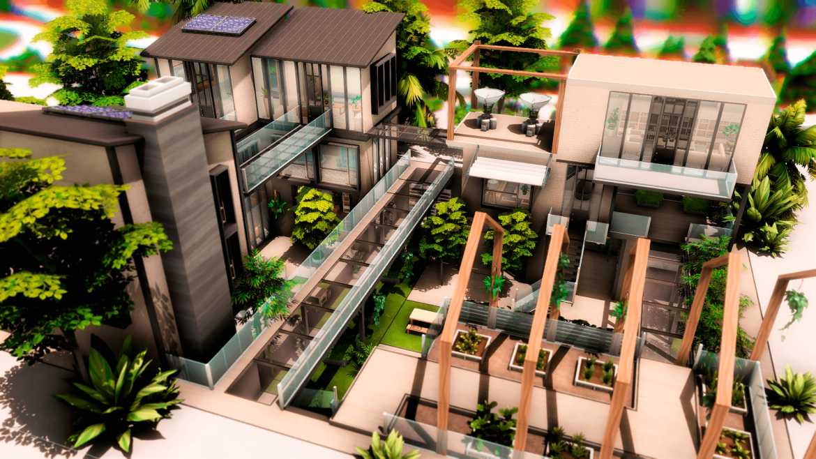 Sims 4 NO CC – Community Garden