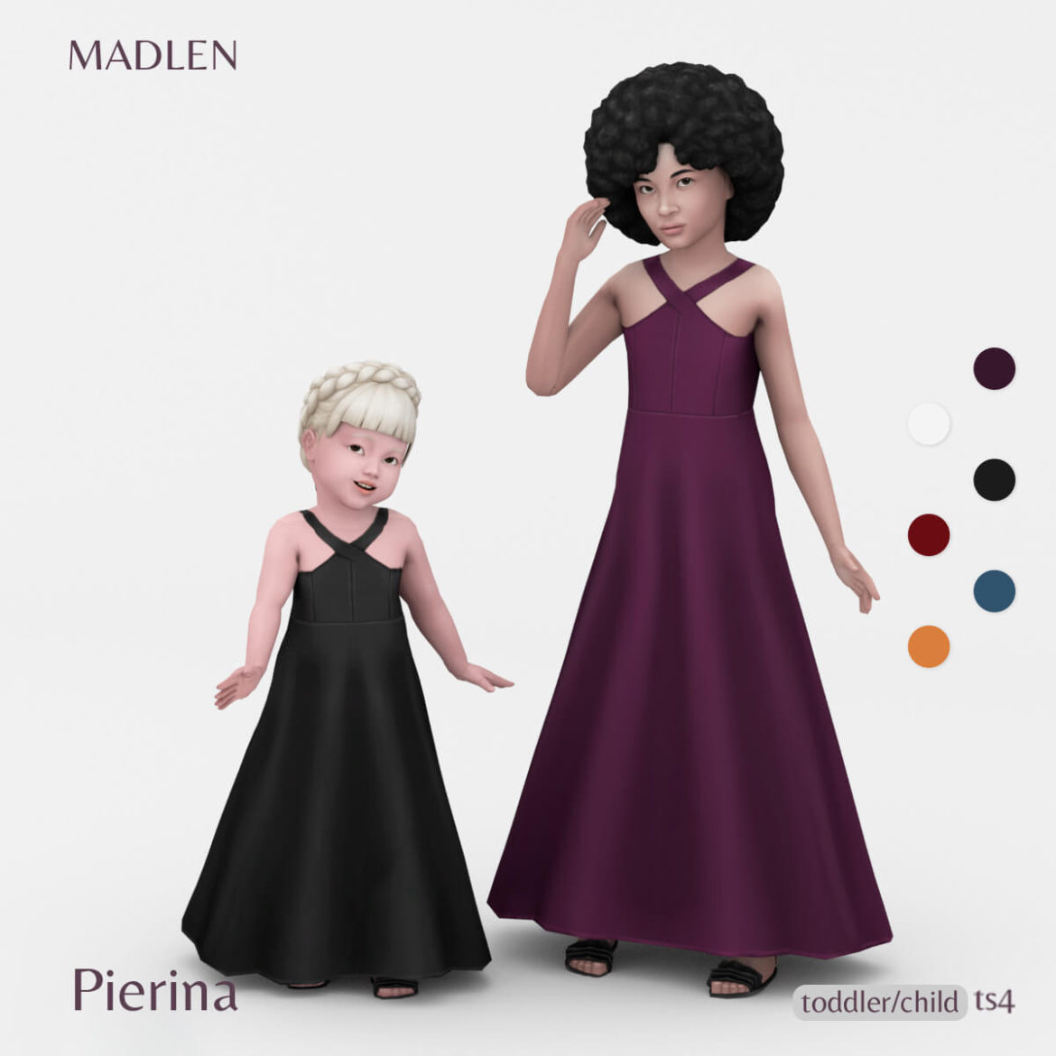 Sims 4 pierina dress gorgeous formal dress