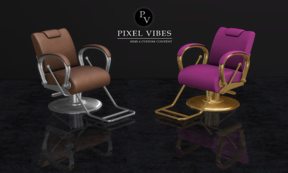 Sims 4 pixelvibes beauty salon chair