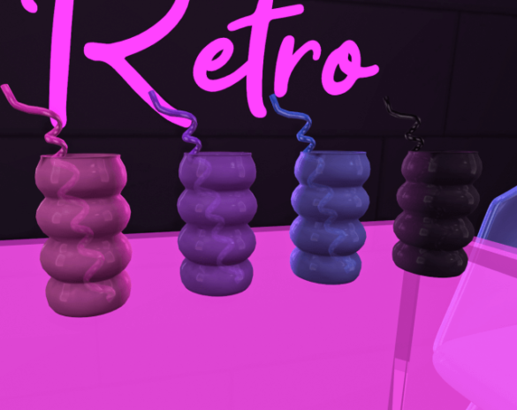 Sims 4 Retro Dining