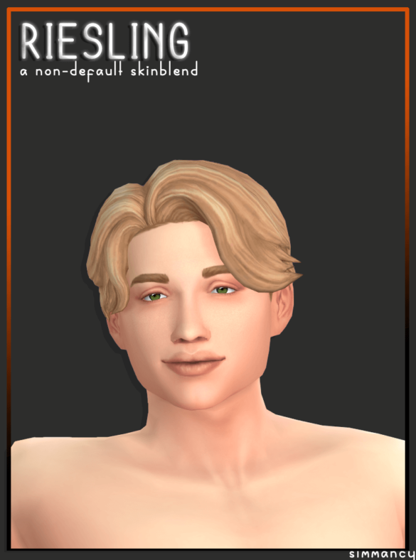 Sims 4 riesling skinblend
