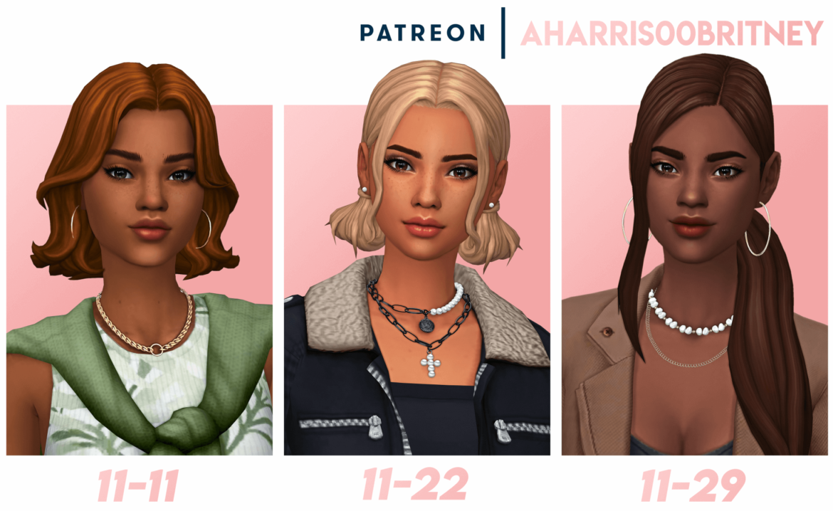 Sims 4 Rowan | Dusk | Rosé Hair