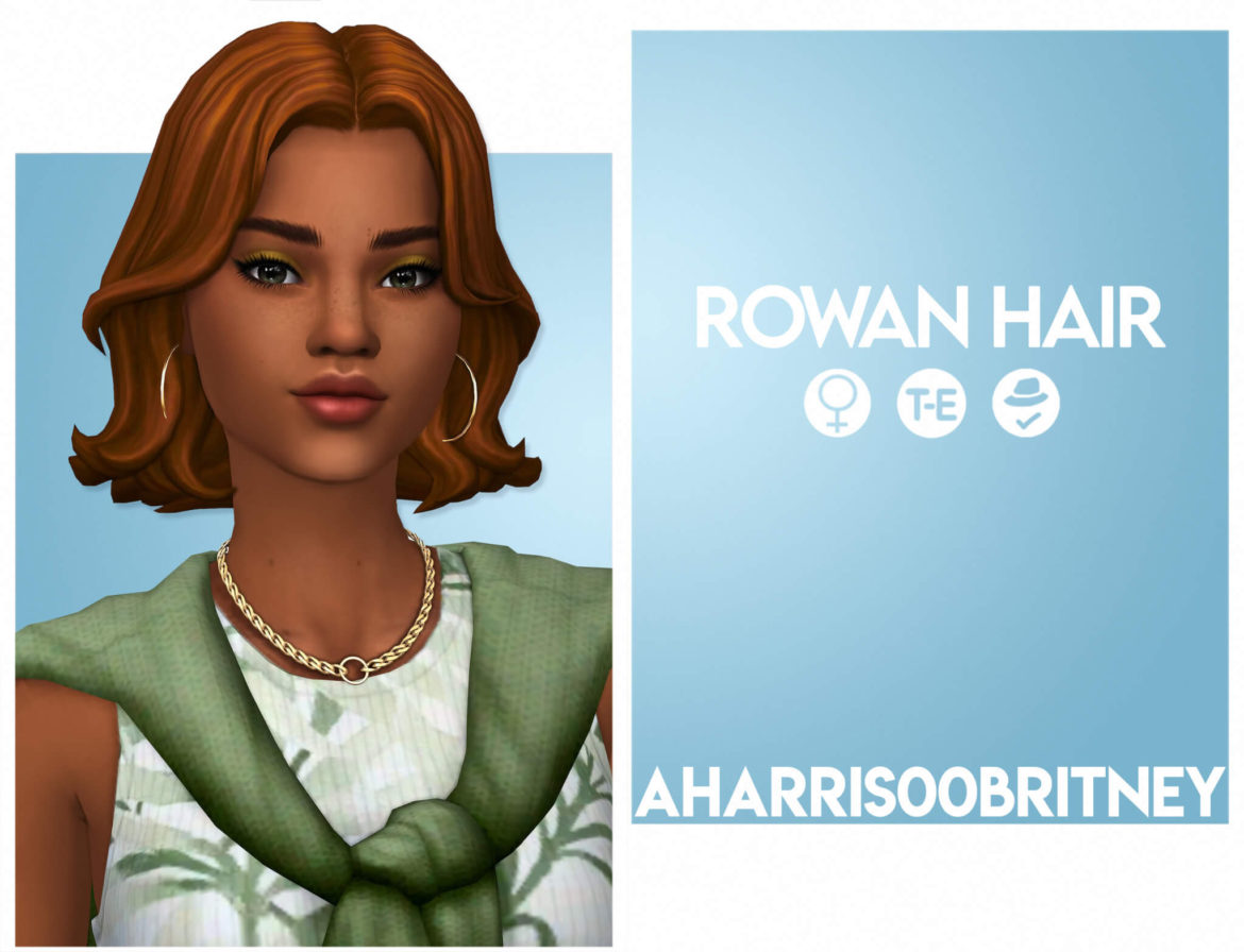 Sims 4 rowan hair