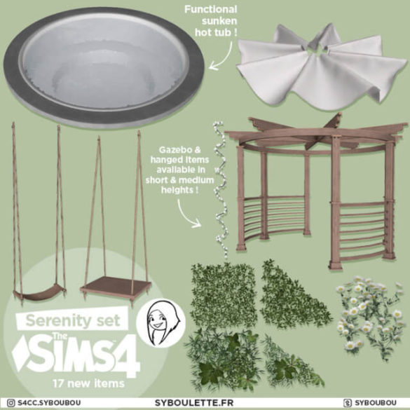 Sims 4 serenity set