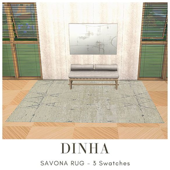 Sims 4 Set of Rugs: Oscillo & Savona at Dinha Gamer