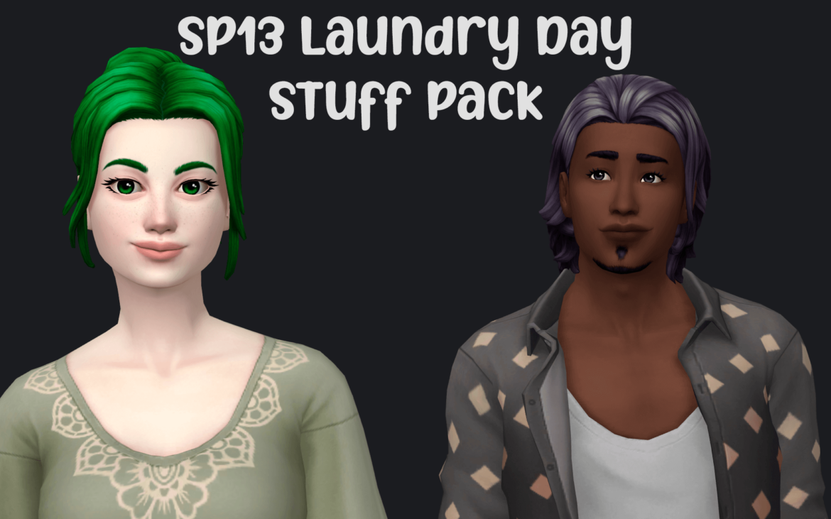Sims 4 sp13 laundry day stuff pack hair in jewl refind