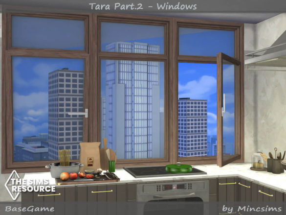Sims 4 Tara Part.2 Windows by Mincsims at TSR