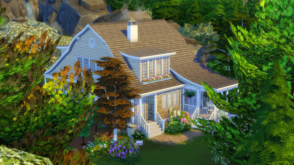 Sims 4 this idyllic house