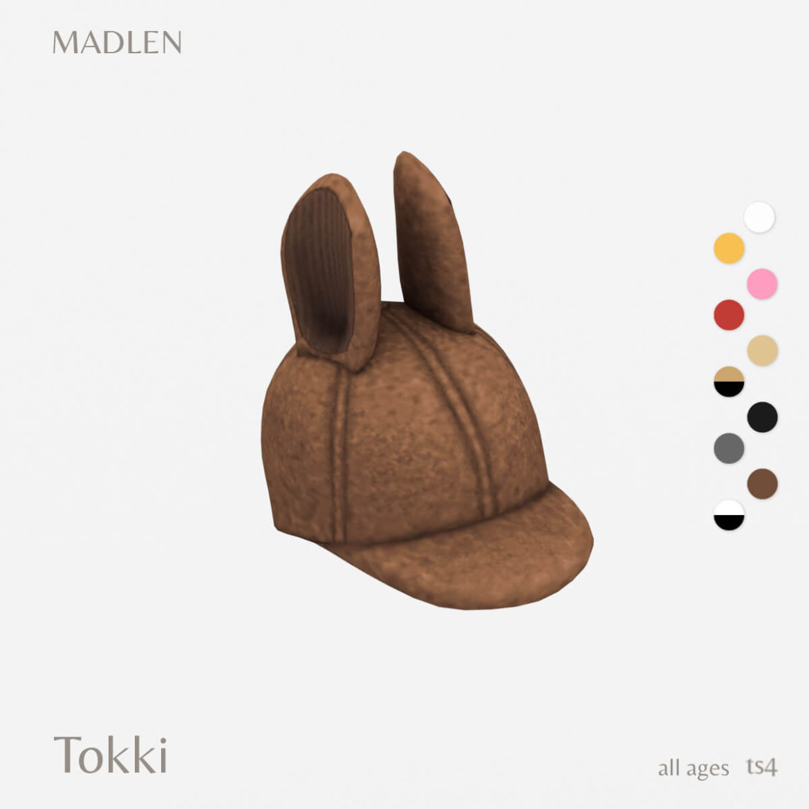 Sims 4 tokki hat funny little hat to warm your simmies up