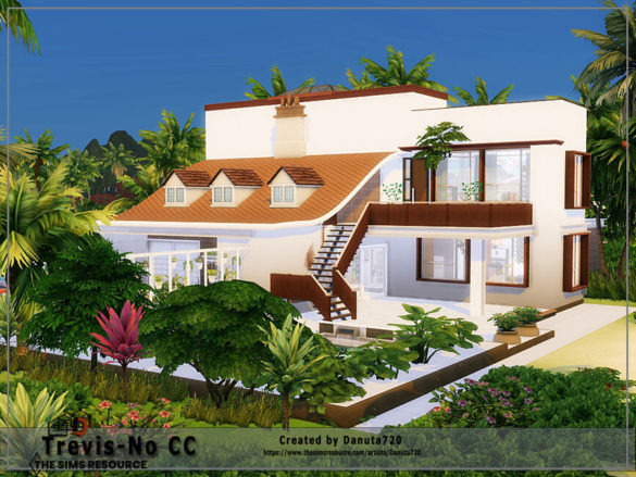 Sims 4 Trevis House by Danuta720 at TSR