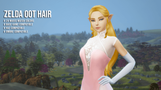 Sims 4 zelda ocarina of time hair - MiCat Game