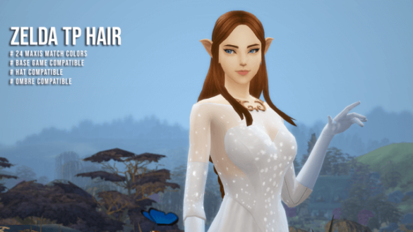 Sims 4 zelda twilight princess hair