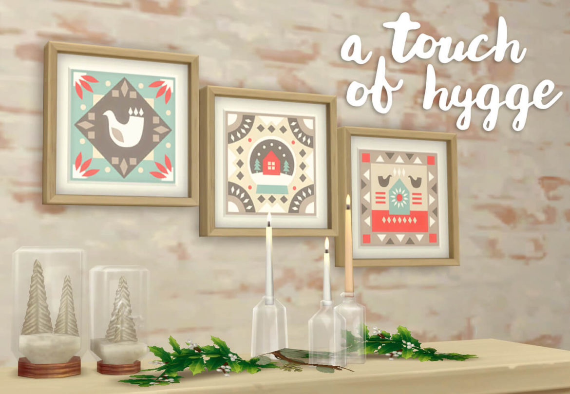 Sims 4 a touch of hygge with the autumn and winter months