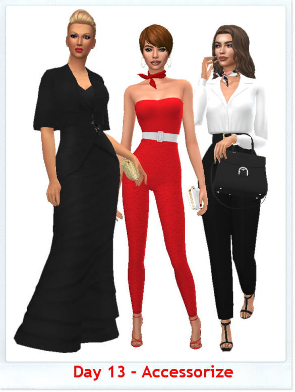 Sims 4 Accessorize set at Sims4Sue