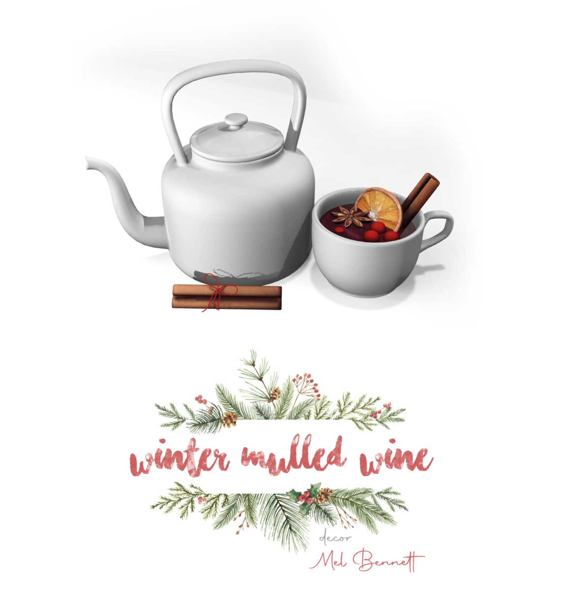 Sims 4 advent calendar 16 winter mulled wine info decor