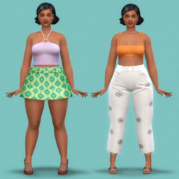 Sims 4 another kali lookbook