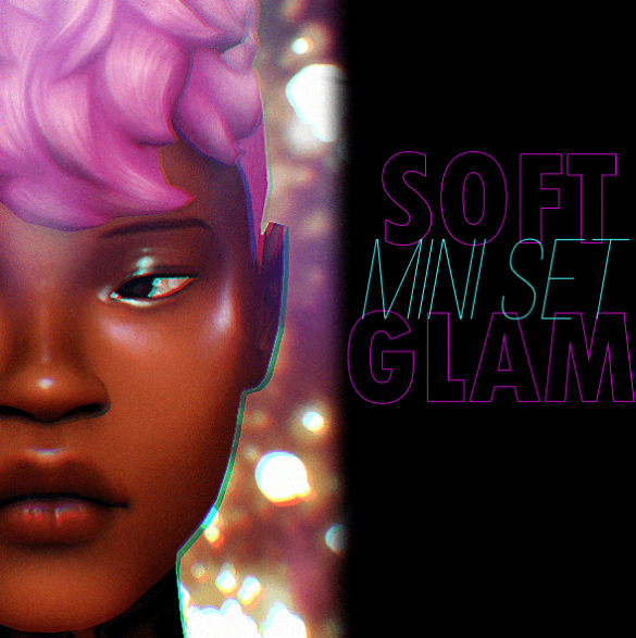 Sims 4 another little more colorful makeup this