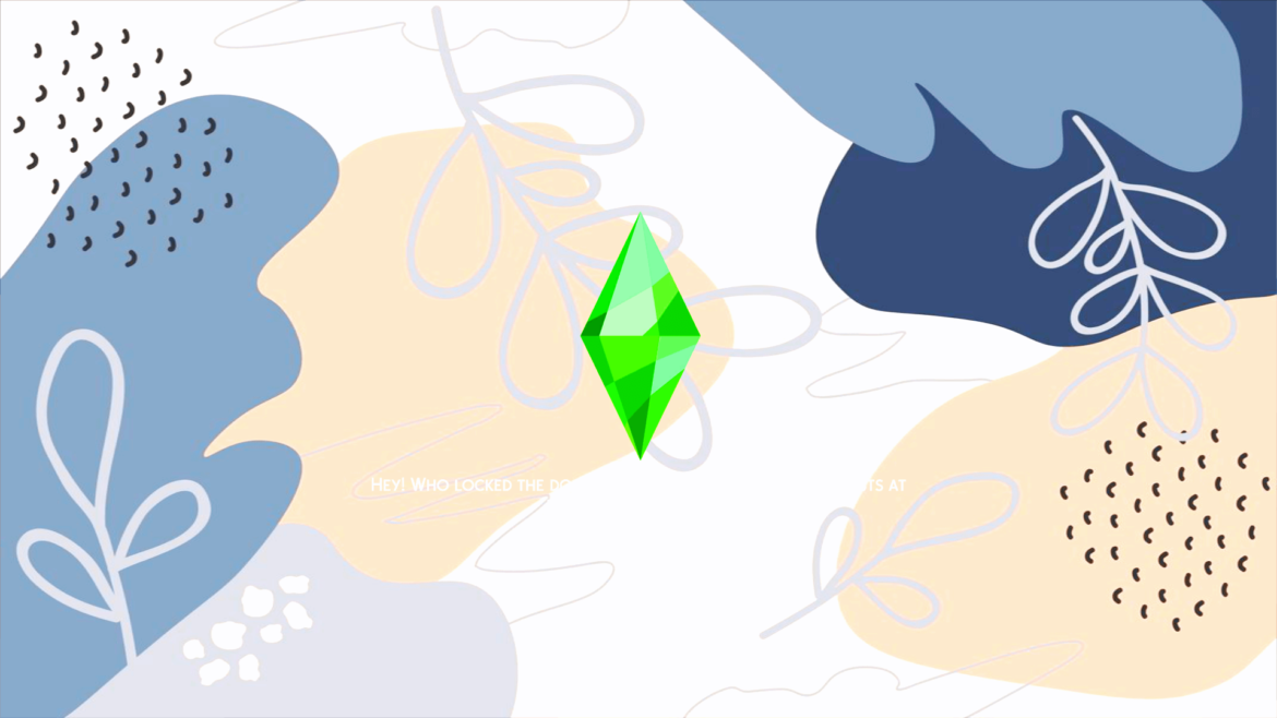 Sims 4 boho aesthetic loading screen pack 4 high quality