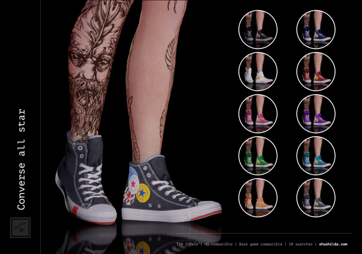 Sims 4 converse all star