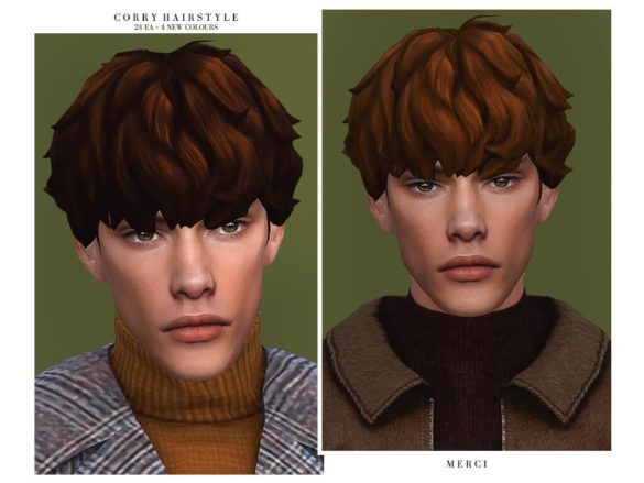 Sims 4 corry hairstyle 24 ea and 4 new colours and for