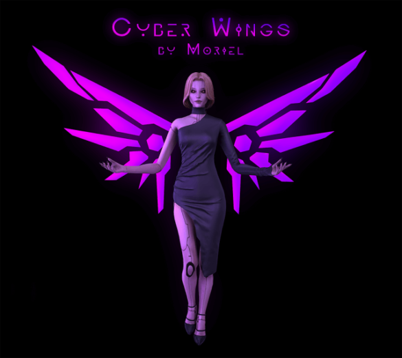 Sims 4 cyber wings