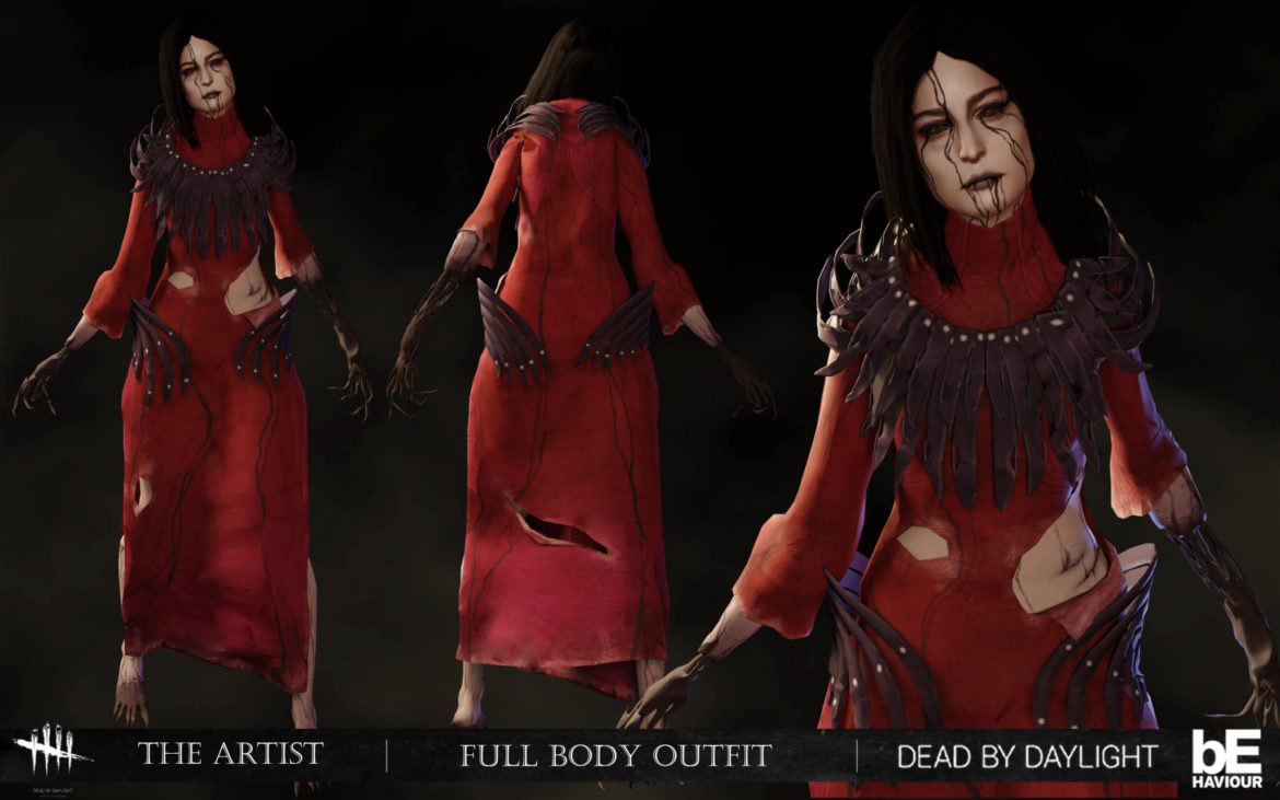 Sims 4 dead by daylight the artist dress - MiCat Game