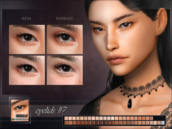 Sims 4 Eyelids 7 – Monolids by RemusSirion at TSR