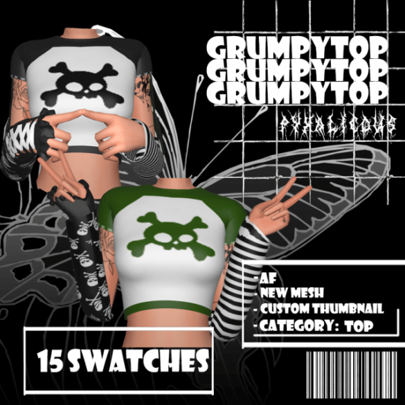 Sims 4 grumpy top