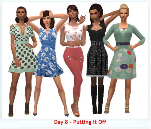 Sims 4 High Waisted Jumpsuit at Sims4Sue