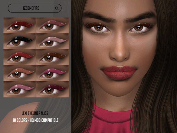 Sims 4 IMF Lexi Eyeliner N.159 by IzzieMcFire