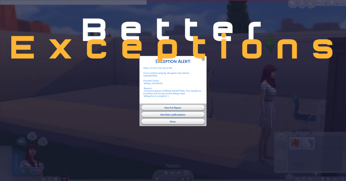 GAME EXCEPTION REPORT TRACKS TwistedMexi