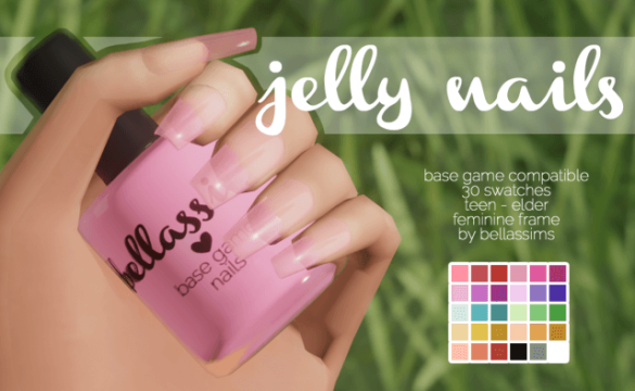 Sims 4 Jelly Nails Download