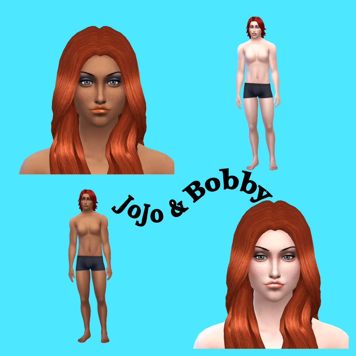 Sims 4 JoJo and Bobby – Skin Overlay