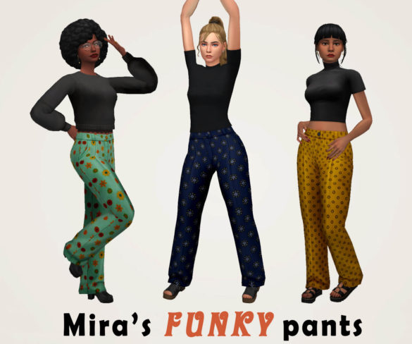 Sims 4 Miras FUNKY pants
