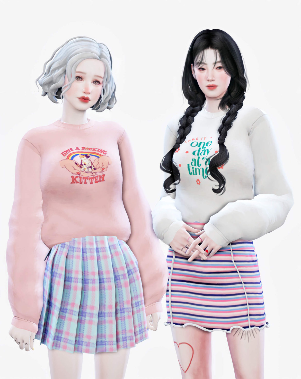 Sims 4 new year lookbook